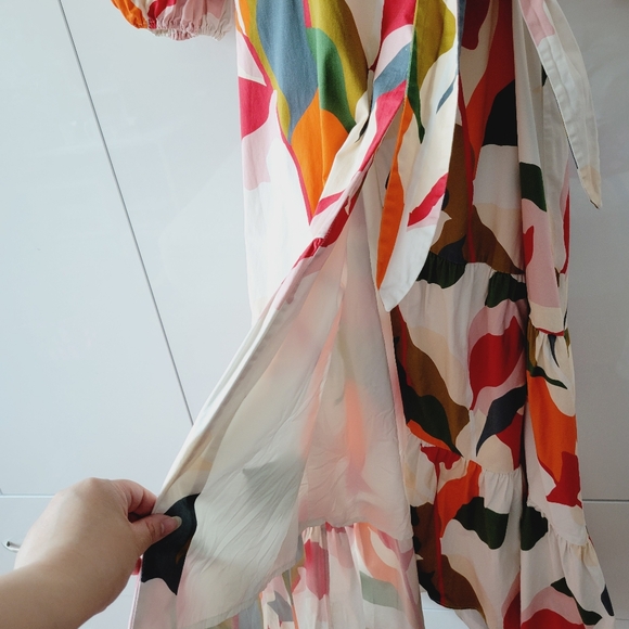 Hutch Multicolor Abstract Midi Dress - Picture 11 of 15